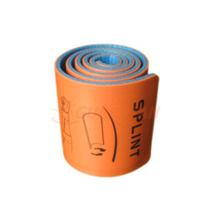 orange blue splint